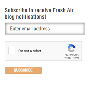 Blog Email Notification Sign-up